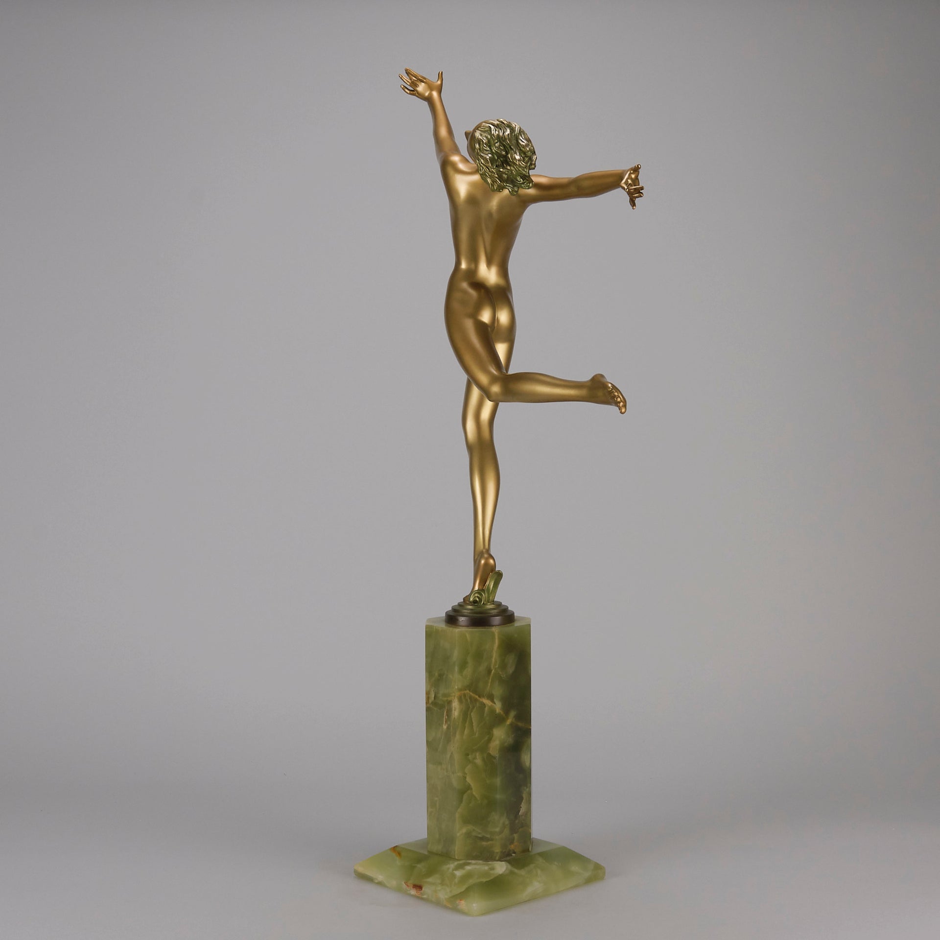 Josef Lorenzl Greta - Art Deco Bronze - Hickmet Fine Arts