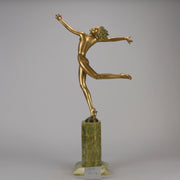 Josef Lorenzl Greta - Art Deco Bronze - Hickmet Fine Arts