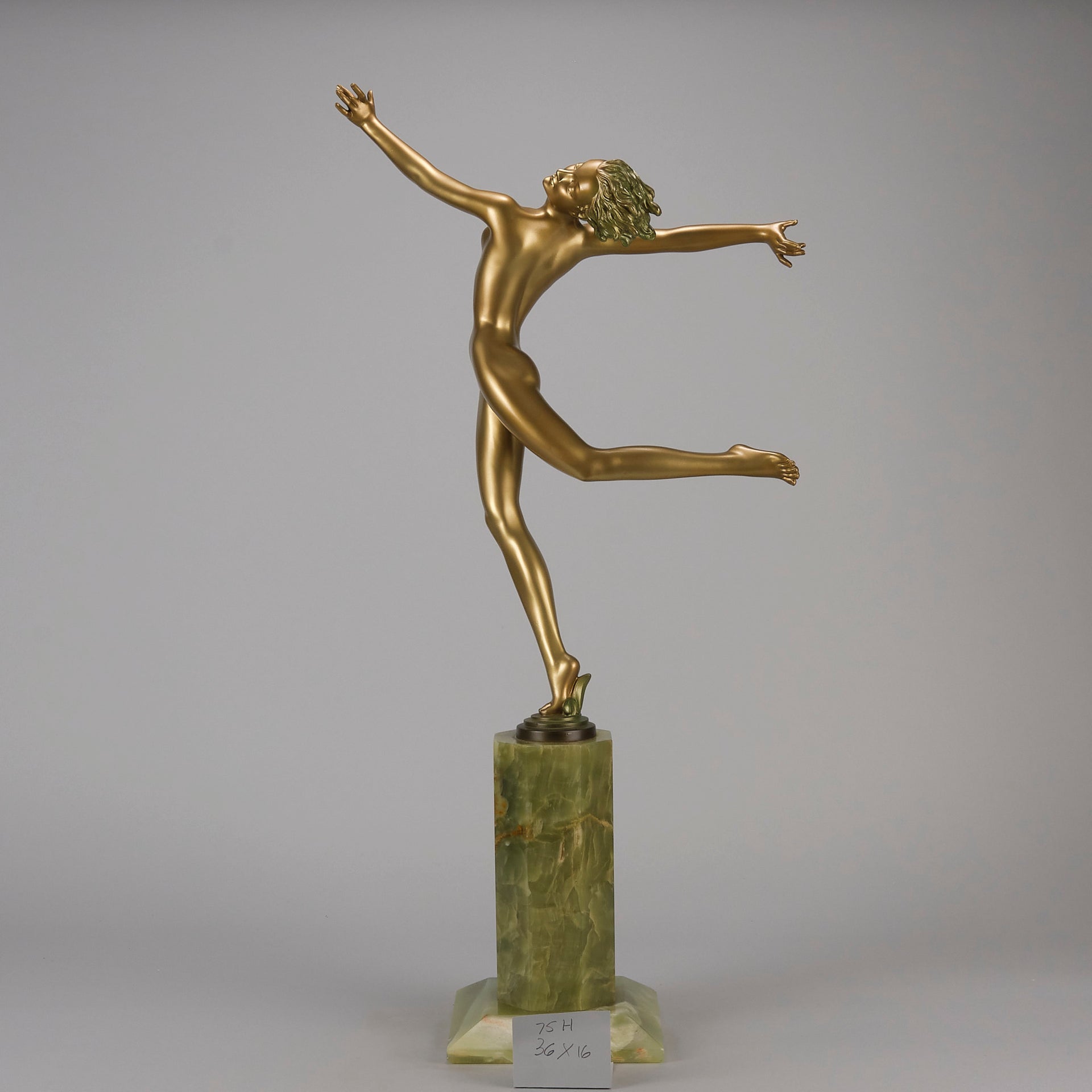 Josef Lorenzl Greta - Art Deco Bronze - Hickmet Fine Arts