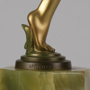 Josef Lorenzl Greta - Art Deco Bronze - Hickmet Fine Arts