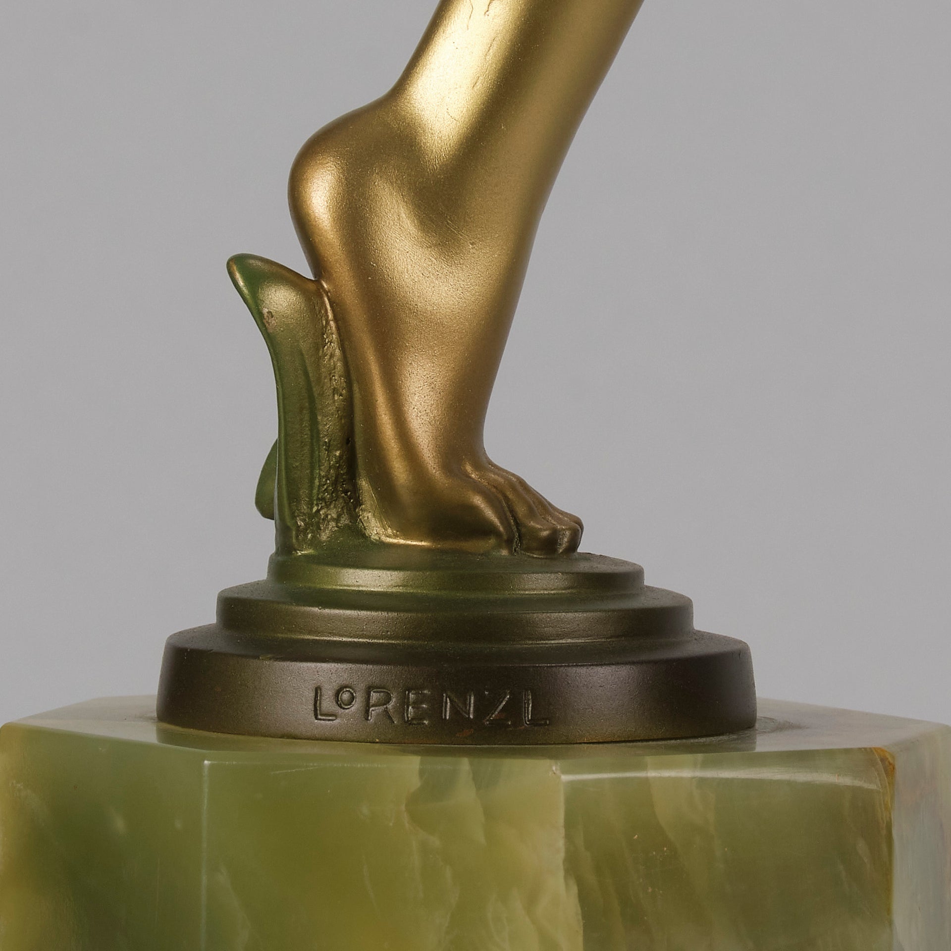 Josef Lorenzl Greta - Art Deco Bronze - Hickmet Fine Arts