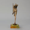 Josef Lorenzl Hoop Dancer - Art Deco Bronze - Hickmet Fine Arts