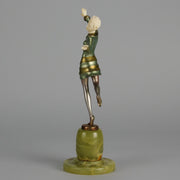 Josef Lorenzl Figure - Janice Art Deco Bronze - Hickmet Fine Arts
