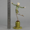Josef Lorenzl Figure - Janice Art Deco Bronze - Hickmet Fine Arts