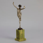 Josef Lorenzl Joy - Art Deco Bronze - Hickmet Fine Arts