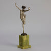 Josef Lorenzl Joy - Art Deco Bronze - Hickmet Fine Arts