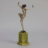 Josef Lorenzl Joy - Art Deco Bronze - Hickmet Fine Arts