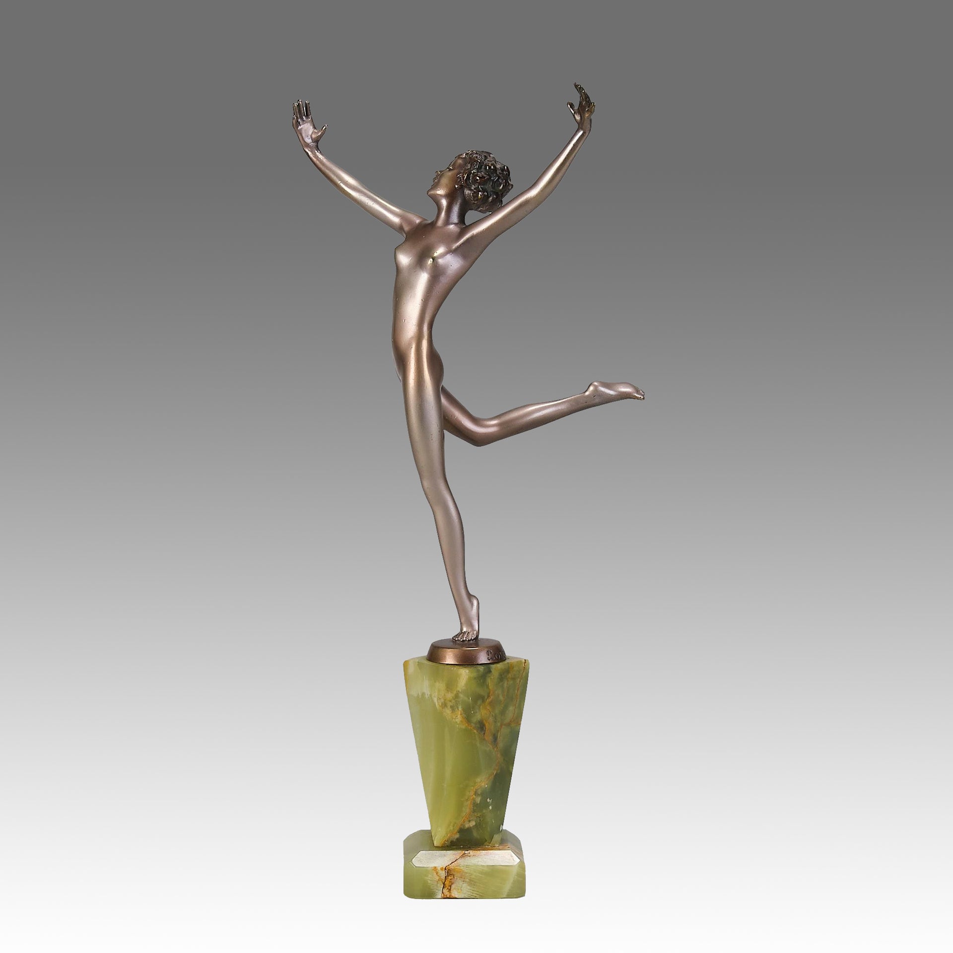 Lorenzl Joyful - Art Deco Bronze - Hickmet Fine Arts