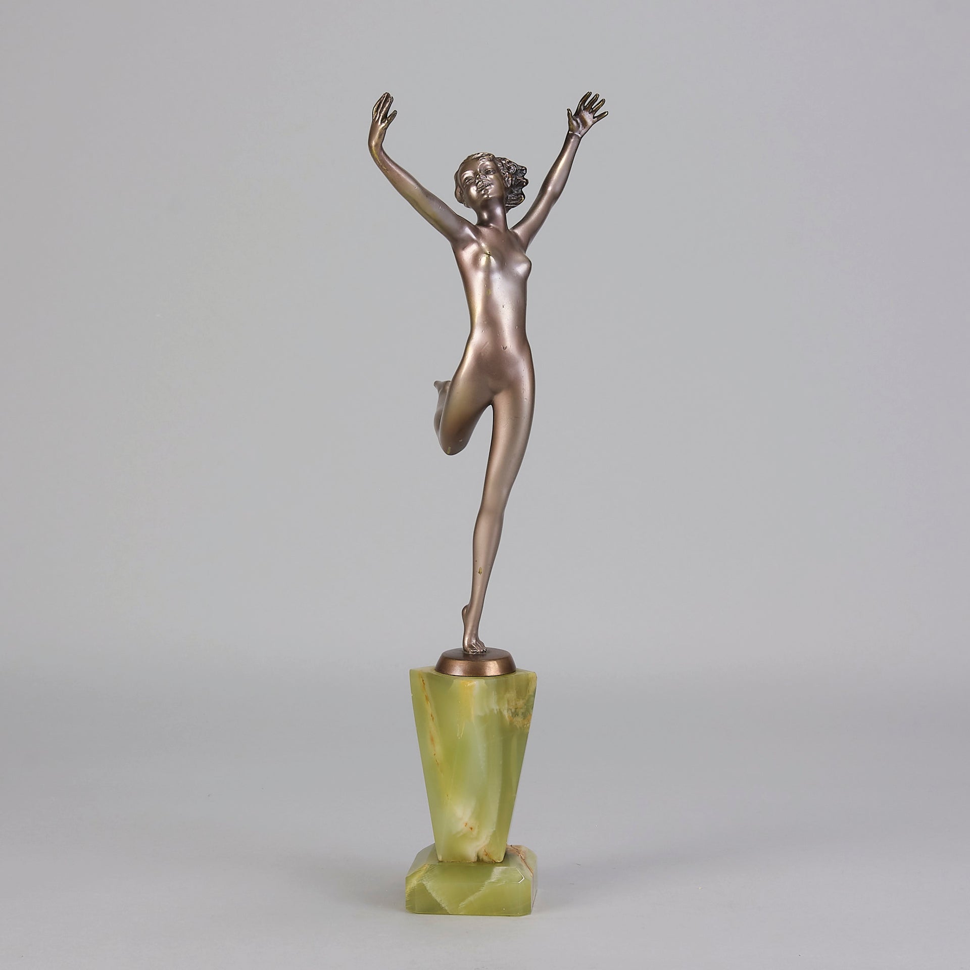 Lorenzl Joyful - Art Deco Bronze - Hickmet Fine Arts