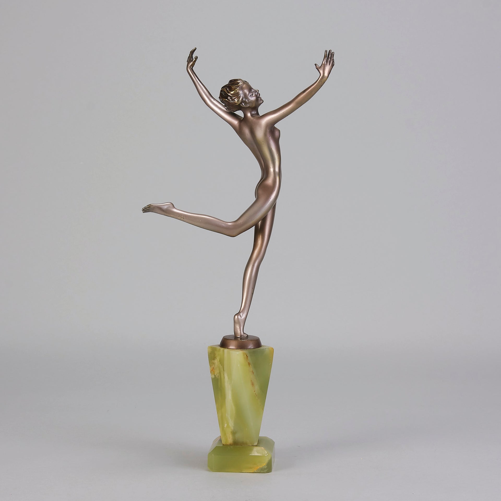 Lorenzl Joyful - Art Deco Bronze - Hickmet Fine Arts