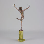 Lorenzl Joyful - Art Deco Bronze - Hickmet Fine Arts