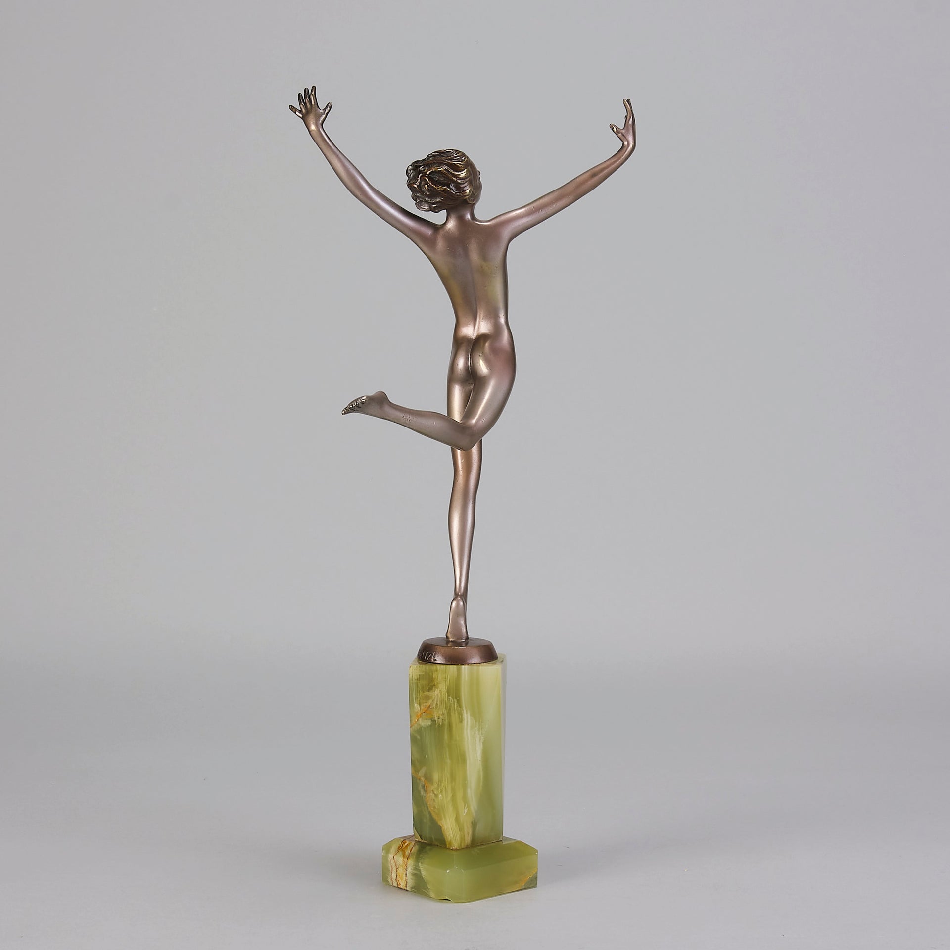 Lorenzl Joyful - Art Deco Bronze - Hickmet Fine Arts