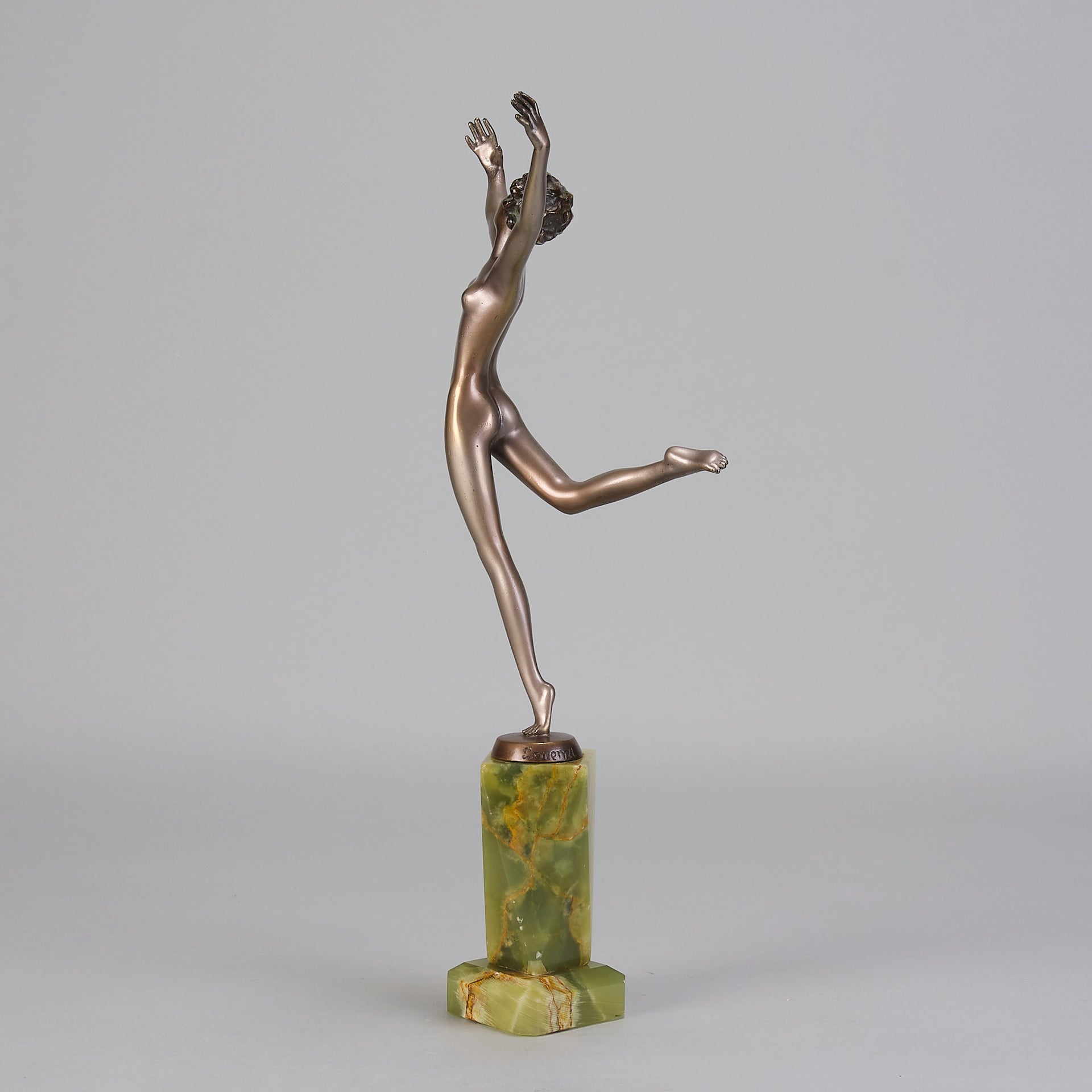 Lorenzl Joyful - Art Deco Bronze - Hickmet Fine Arts