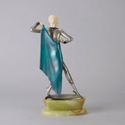 Lorenzl Chryselephantine Art Deco Figure