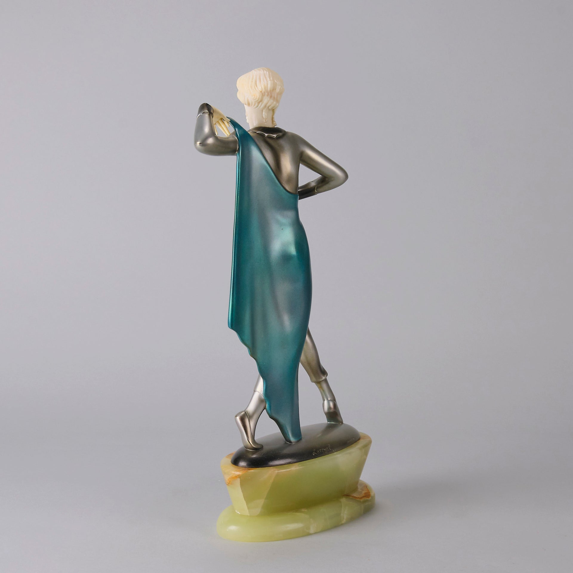 Lorenzl Chryselephantine Art Deco Figure