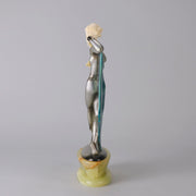 Lorenzl Chryselephantine Art Deco Figure