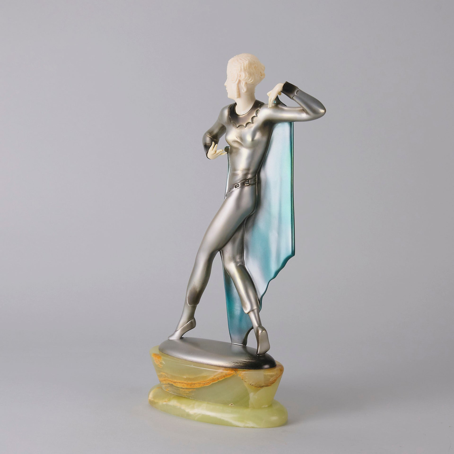 Lorenzl Chryselephantine Art Deco Figure