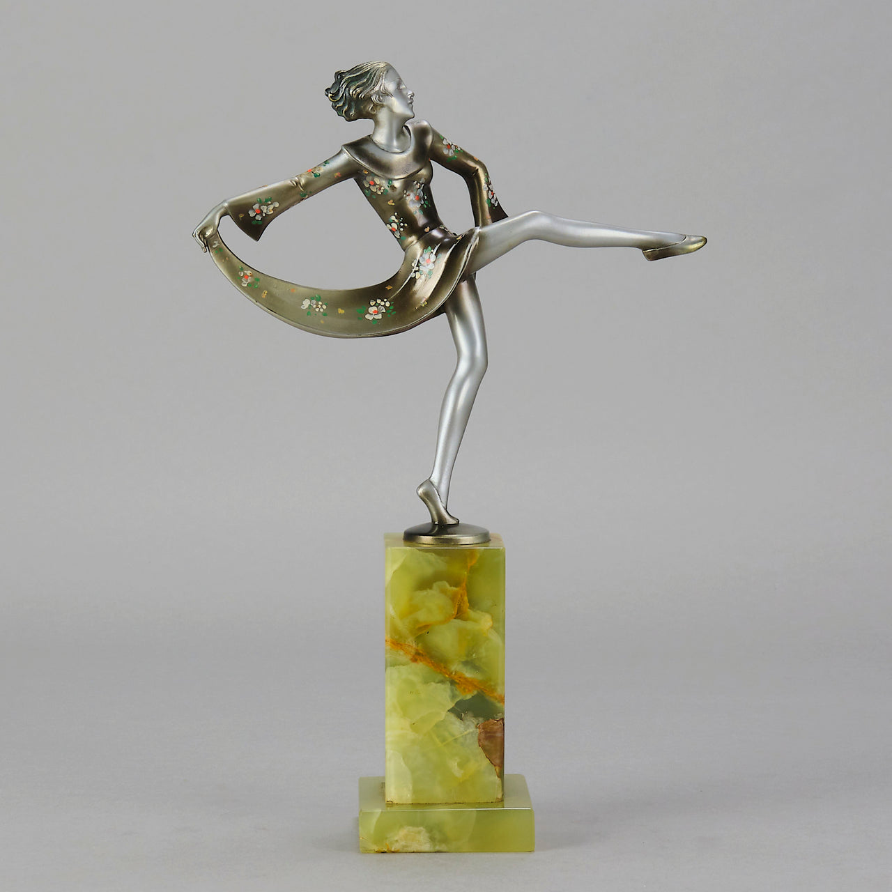 Josef Lorenzl Crejo Leg Out  - Art Deco Bronze - Hickmet Fine Arts