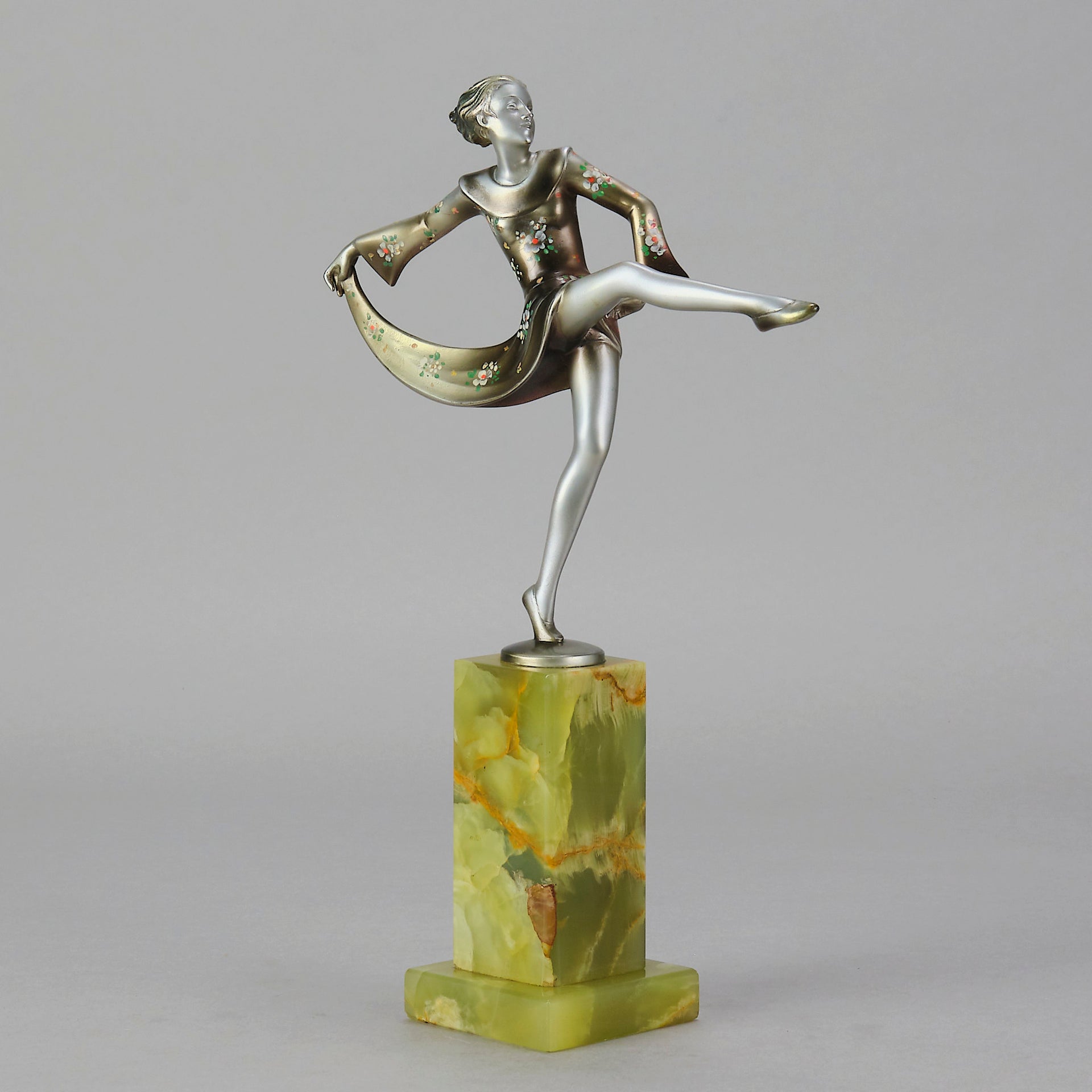 Josef Lorenzl Crejo Leg Out  - Art Deco Bronze - Hickmet Fine Arts
