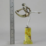 Josef Lorenzl Crejo Leg Out  - Art Deco Bronze - Hickmet Fine Arts