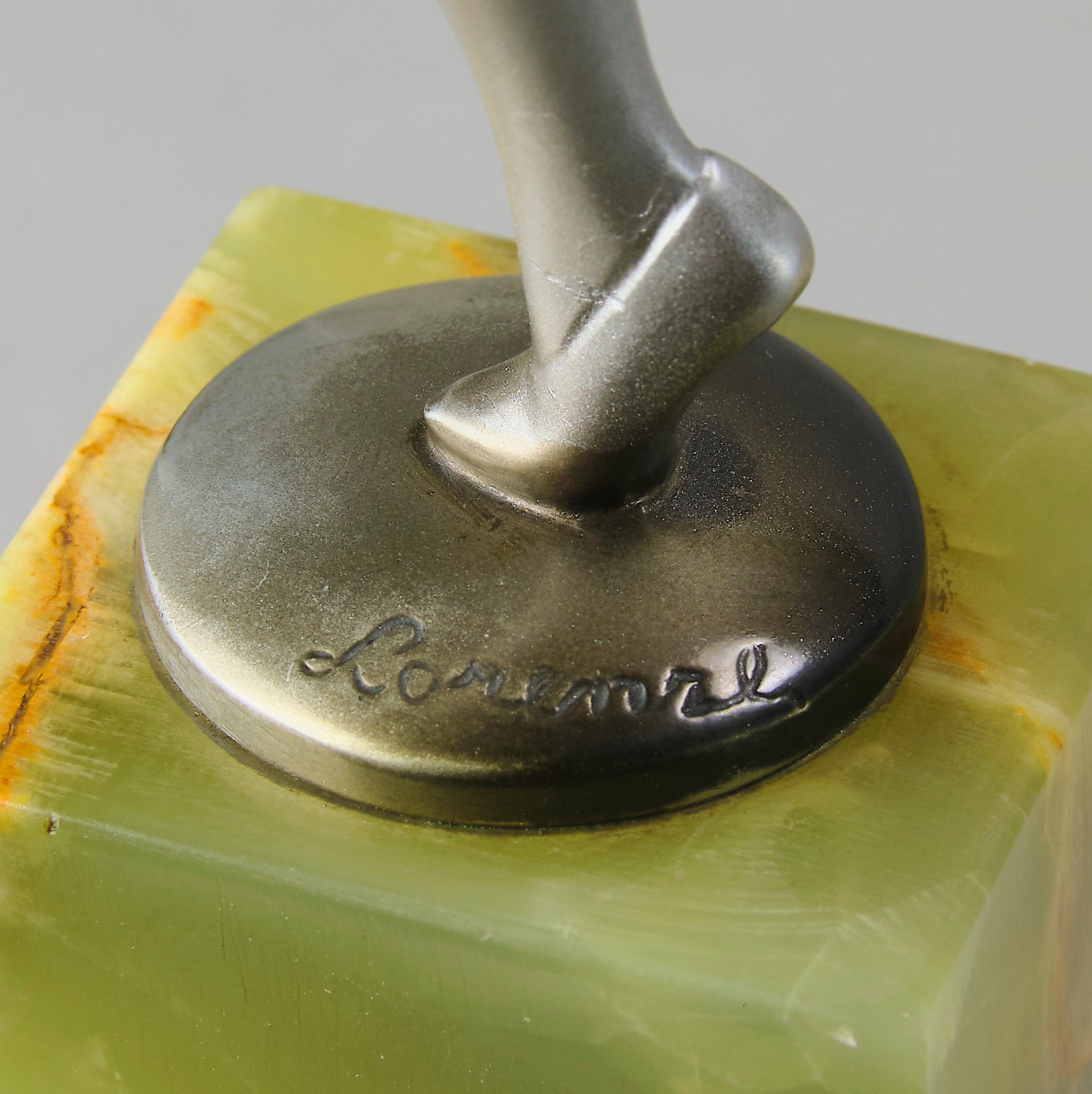 Josef Lorenzl Crejo Leg Out  - Art Deco Bronze - Hickmet Fine Arts