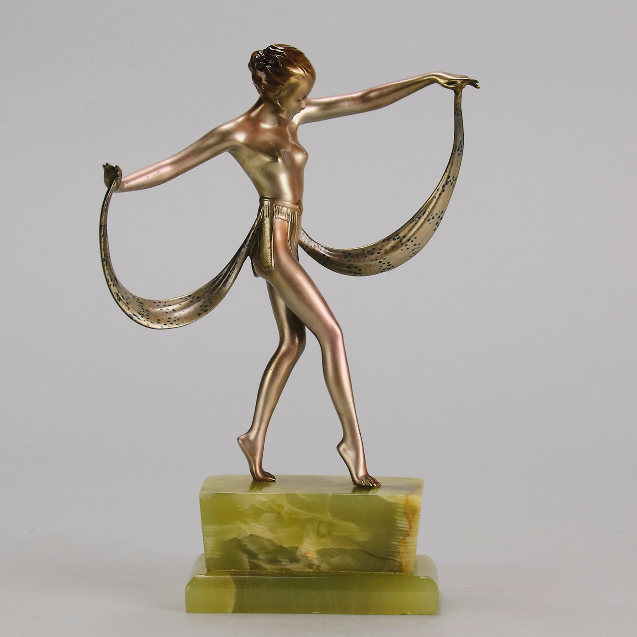 Josef Lorenzl Maria - Art Deco Bronze - Hickmet Fine Arts