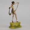 Josef Lorenzl Maria - Art Deco Bronze - Hickmet Fine Arts