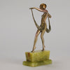 Josef Lorenzl Maria - Art Deco Bronze - Hickmet Fine Arts