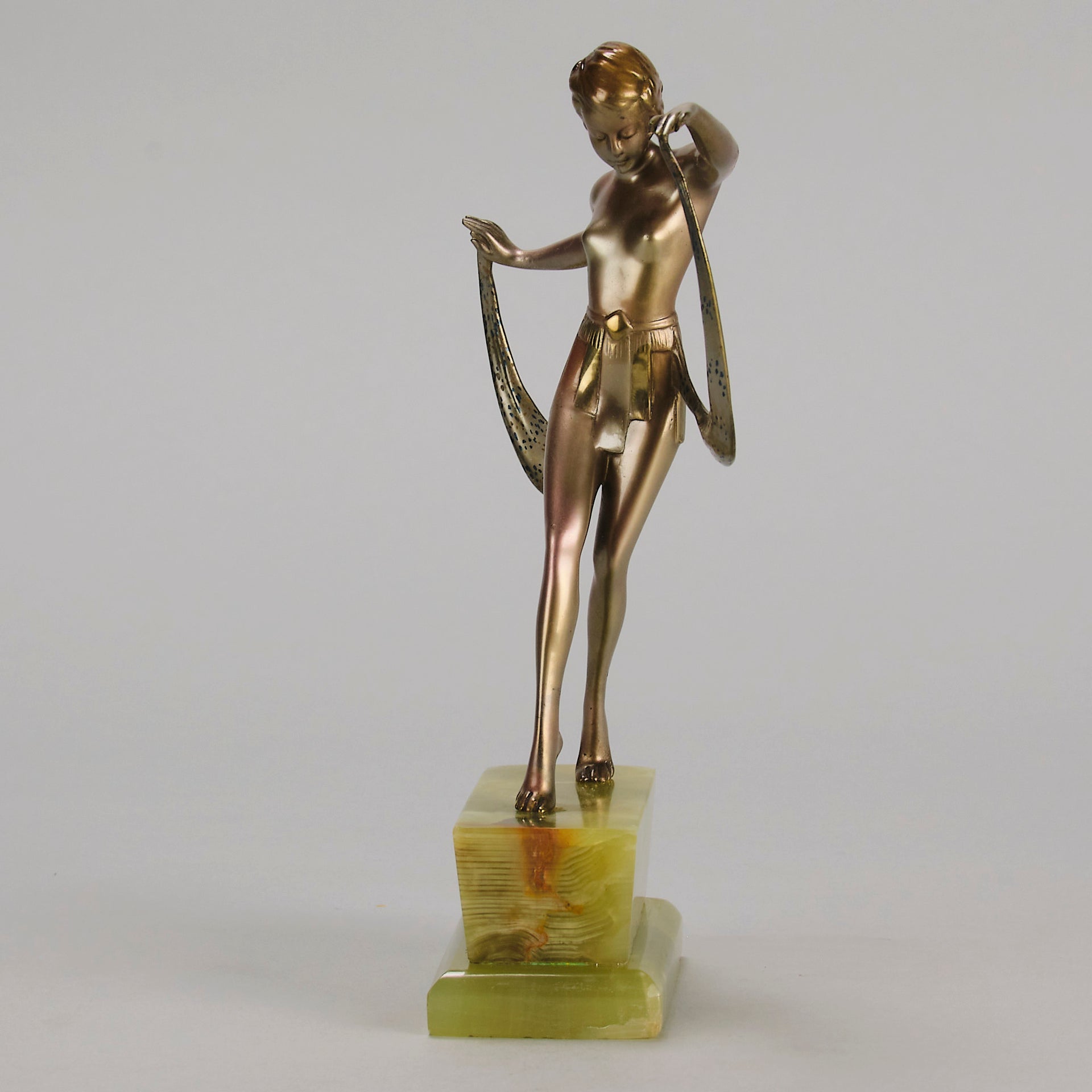 Josef Lorenzl Maria - Art Deco Bronze - Hickmet Fine Arts