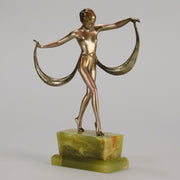 Josef Lorenzl Maria - Art Deco Bronze - Hickmet Fine Arts