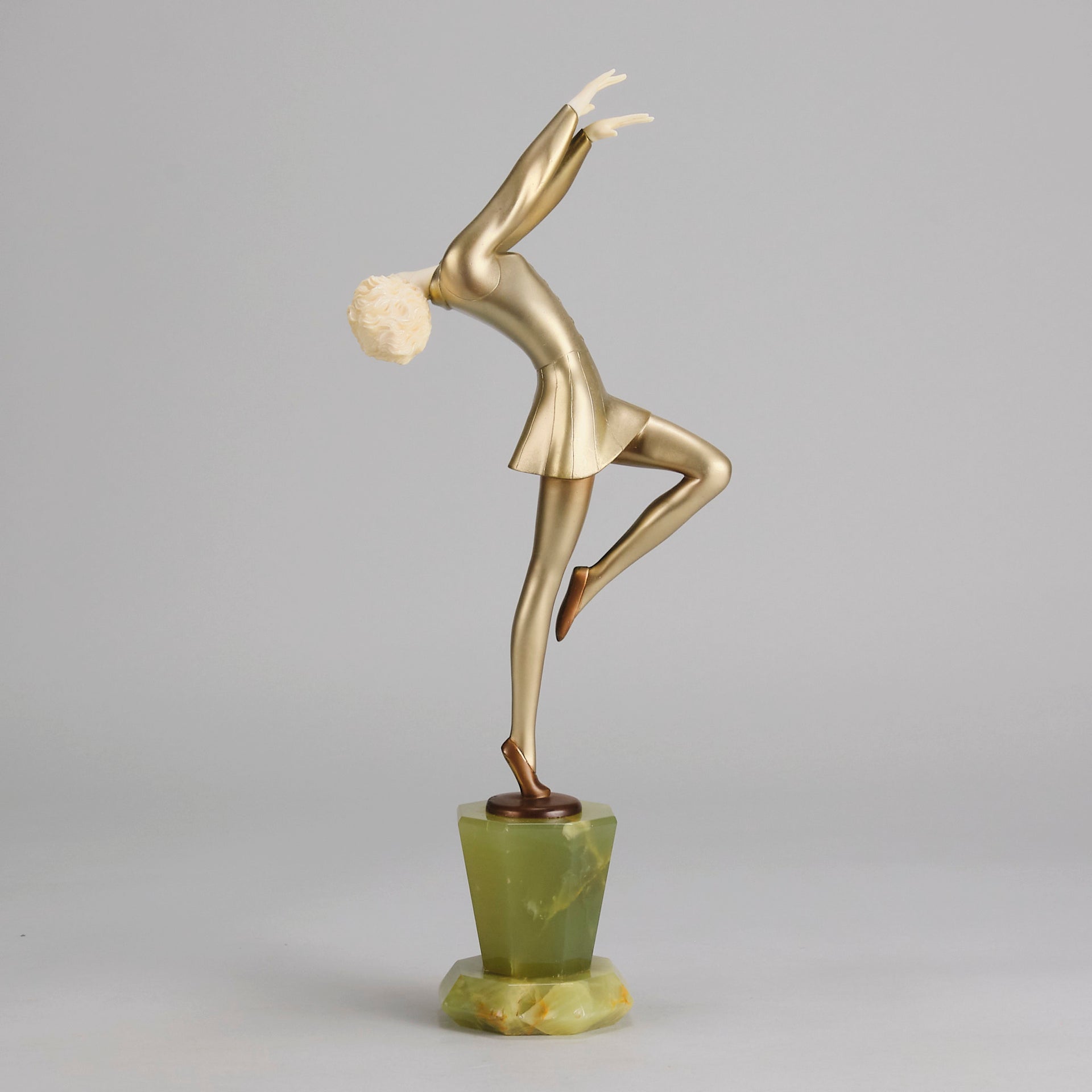 Lorenzl Michelle - Art Deco Bronze Figure - Hickmet Fine Arts