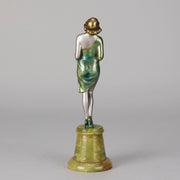 Modesty - Lorenzl Art Deco Bronze - Hickmet Fine Arts