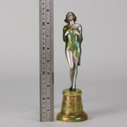 Modesty - Lorenzl Art Deco Bronze - Hickmet Fine Arts