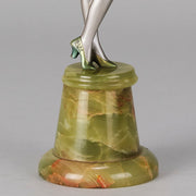 Modesty - Lorenzl Art Deco Bronze - Hickmet Fine Arts