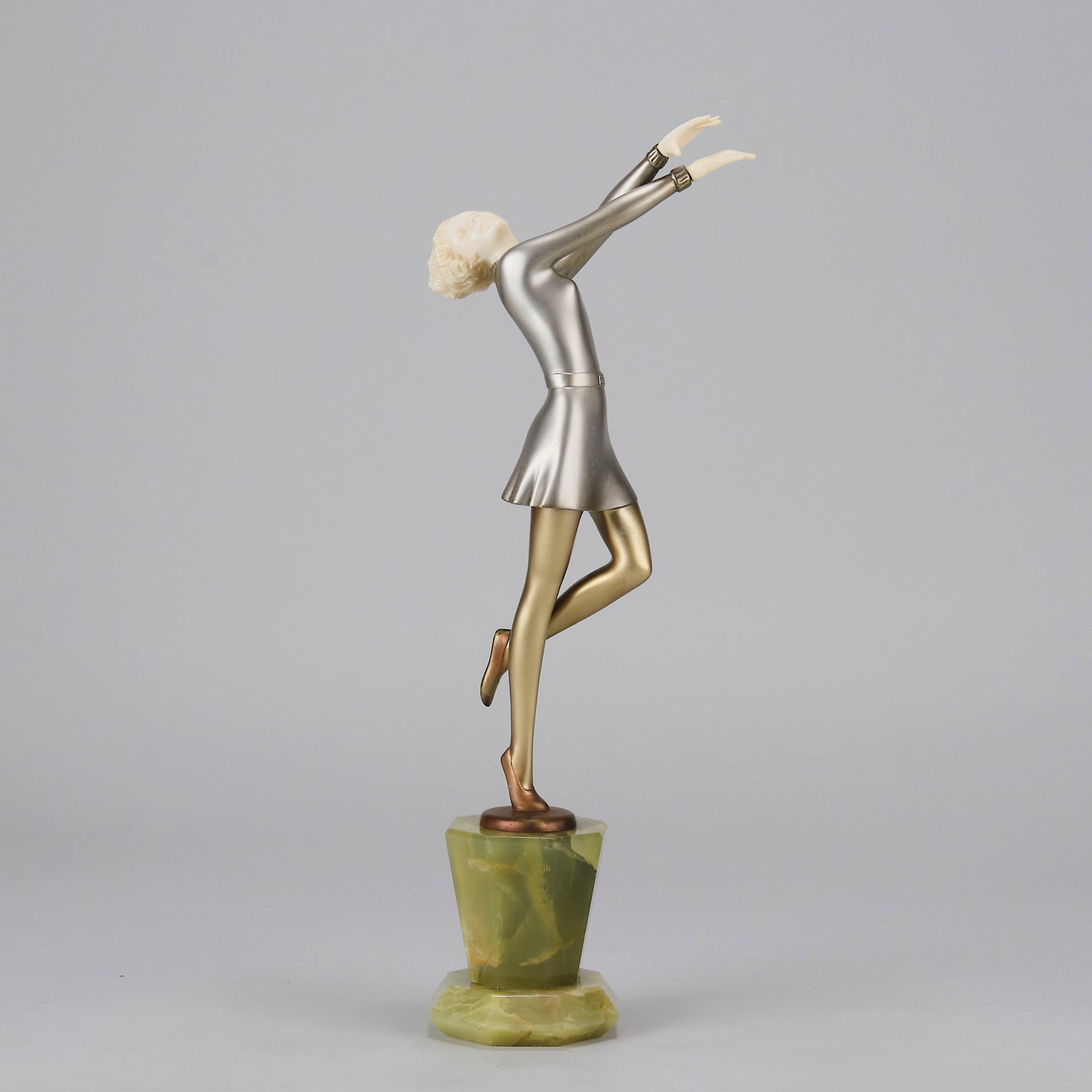 Lorenzl Phoebe - Art Deco Bronze Figure - Hickmet Fine Arts