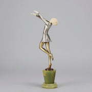 Lorenzl Phoebe - Art Deco Bronze Figure - Hickmet Fine Arts