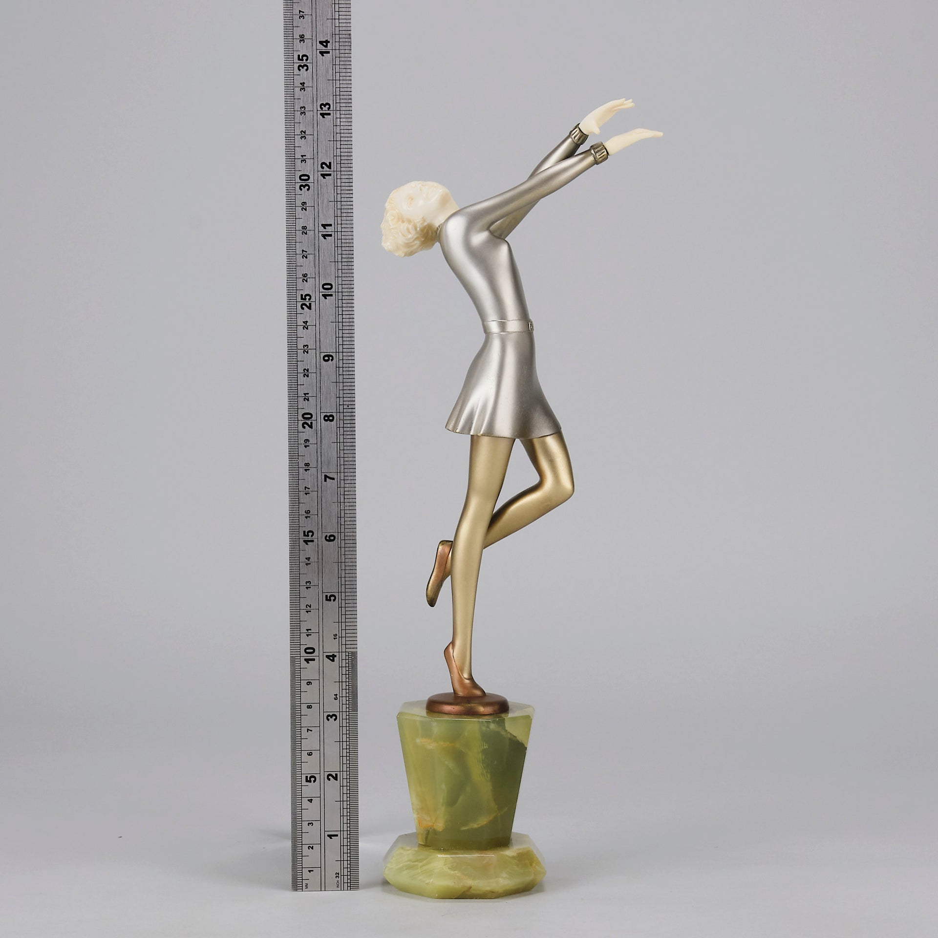 Lorenzl Phoebe - Art Deco Bronze Figure - Hickmet Fine Arts