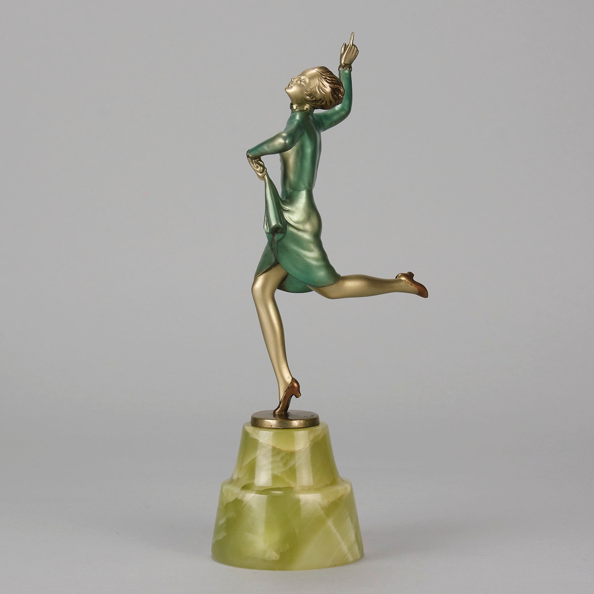 Josef Lorenzl Figure - Art Deco Bronze - Hickmet Fine Arts