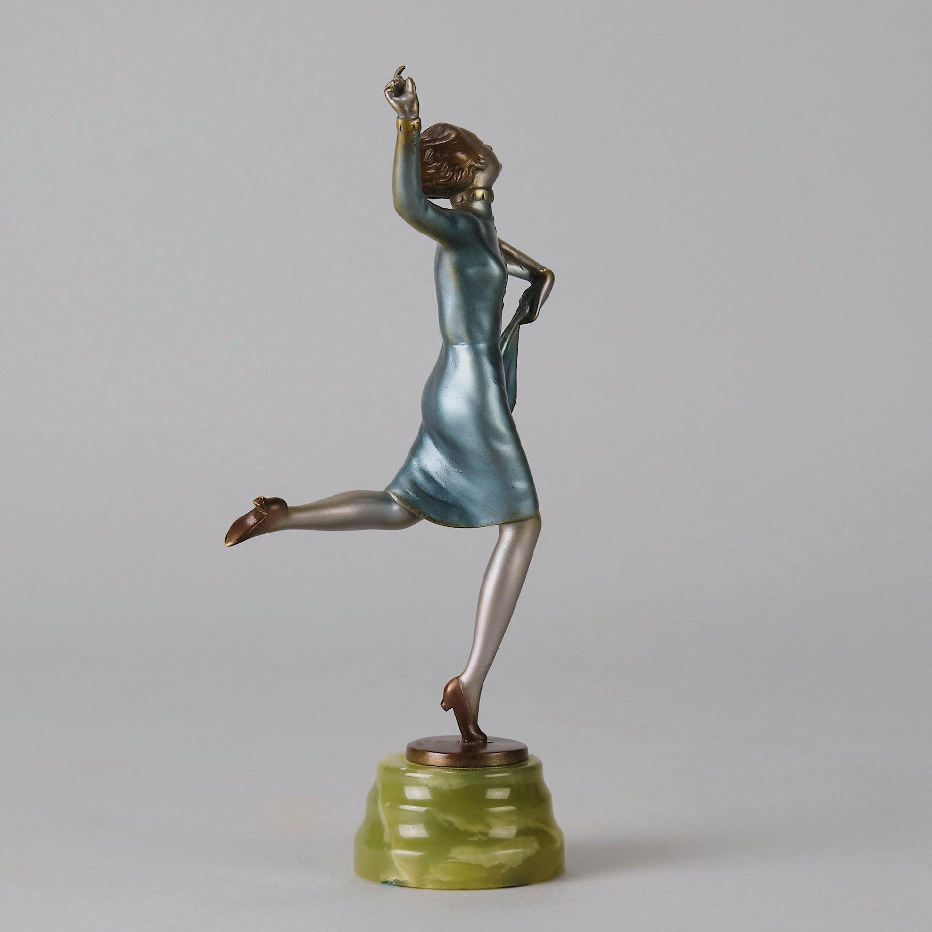 Lorenzl Bronze Running Girl