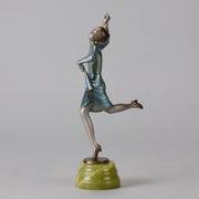 Lorenzl Bronze Running Girl