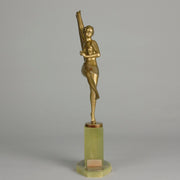 Josef Lorenzl Figure - Art Deco Bronze - Hickmet Fine Arts