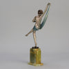 Josef Lorenzl Scarf Dancer - Art Deco Bronze - Hickmet Fine Arts