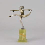Lorenzl Scarf Dancer - Art Deco Bronze - Hickmet Fine Arts