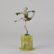 Lorenzl Scarf Dancer - Art Deco Bronze - Hickmet Fine Arts