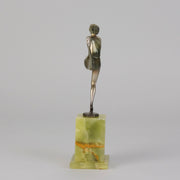 Lorenzl Scarf Dancer - Art Deco Bronze - Hickmet Fine Arts