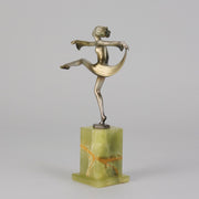 Lorenzl Scarf Dancer - Art Deco Bronze - Hickmet Fine Arts