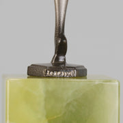 Lorenzl Scarf Dancer - Art Deco Bronze - Hickmet Fine Arts