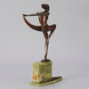 Josef Lorenzl Speed - Art Deco Bronze - Hickmet Fine Arts