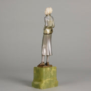 Josef Lorenzl Tennis Player - Art Deco Bronze - Hickmet Fine ArtsJosef Lorenzl Tennis Player - Art Deco Bronze - Hickmet Fine Arts