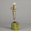 Josef Lorenzl Tennis Player - Art Deco Bronze - Hickmet Fine Arts